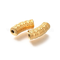 Ion Plating(IP) 304 Stainless Steel Curved Tube Beads&nbsp;STAS-I321-24G