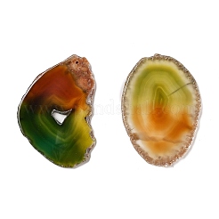 Natural Druzy Agate Big Pendants&nbsp;G-R493-02