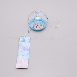 Japanese Round Painting Glass Wind Chimes&nbsp;CF-TAC0001-03D