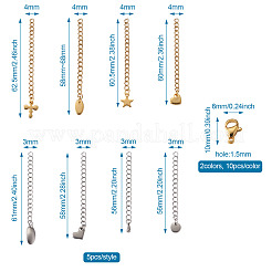 DIY 304 Stainless Steel Jewelry Finding Kits&nbsp;DIY-CD0001-09
