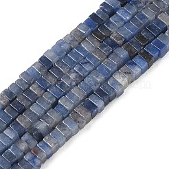 Natural Blue Aventurine(Dyed & Heated) Beads Strands&nbsp;G-I394-A09