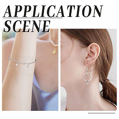 120Pcs 2 Colors Brass Micro Pave Cubic Zirconia Charms&nbsp;FIND-HY0003-62