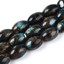 Dyed Synthetic Gemstone Beads Strands&nbsp;G-T144-38A