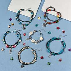 DIY Ocean Theme Anklet Making Kit&nbsp;DIY-SZ0007-23