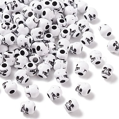 Craft Style Acrylic Beads&nbsp;MACR-YW0002-81