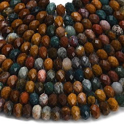 Natural Ocean Agate/Ocean Jasper Beads Strands&nbsp;G-Z111-A53