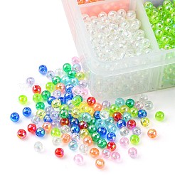 3000Pcs 10 Colors Eco-Friendly Transparent Acrylic Beads&nbsp;TACR-CJ0001-15