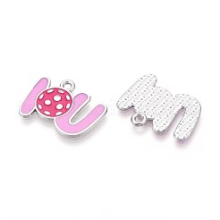 Alloy Enamel Sports Pendants&nbsp;ENAM-T022-74P
