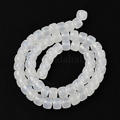 Baking Plating Glass Beads Strands&nbsp;GLAA-H036-01B