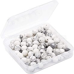 Natural Howlite Beads Strands&nbsp;G-OC0001-51