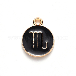 Alloy Enamel Pendants&nbsp;ENAM-SZ0001-27C-L