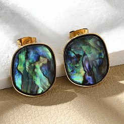304 Stainless Steel Stud Earrings&nbsp;EJEW-C138-03G