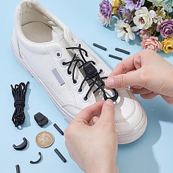 Polyester Quick Release Shoelace Kits&nbsp;DIY-WH0786-63