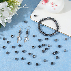 60Pcs Non-magnetic Synthetic Hematite Beads&nbsp;G-BBC0001-54