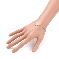 Adjustable Brass Micro Pave Clear Cubic Zirconia Bolo Bracelets&nbsp;BJEW-JB05634