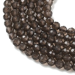 Natural Smoky Quartz Beads Strands&nbsp;G-Z164-B01-2.5mm