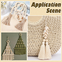 700Pcs 3 Styles Unfinished Wood Rondelle Beads&nbsp;WOOD-PA0001-50