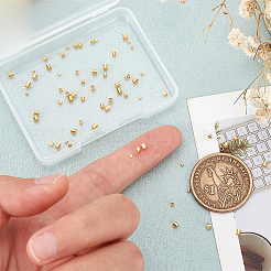 90Pcs 3 Size Sterling Silver Tube Beads&nbsp;STER-PH0001-30G