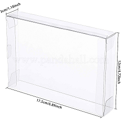 Transparent PVC Rectangle Favor Box Candy Treat Gift Box&nbsp;CON-BC0006-23