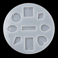 Geometrical Shape DIY Pendant Silicone Molds&nbsp;DIY-E070-01A