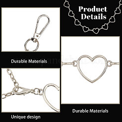 8Pcs 8 Style Iron Trousers Chain&nbsp;AJEW-CA0004-10
