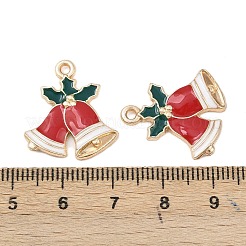 Christmas Alloy Enamel Pendants&nbsp;X-FIND-I067-02KCG-04B