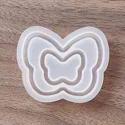 DIY Double Butterfly Shaped Food-grade Silicone Molds&nbsp;LS-SIMO-D001-16