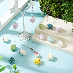 14Pcs Handmade Porcelain Ceramic Beads&nbsp;PORC-TA0001-76