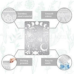 Stainless Steel Metal Cutting Dies Stencils&nbsp;DIY-WH0289-107