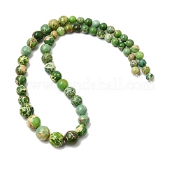 Natural Imperial Jasper Graduated Beads Strands&nbsp;G-A323-C03-01C