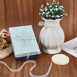 1 Roll Polyester Flower Lace Ribbon&nbsp;OCOR-CY0002-90