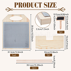 Pine Wood Rubber Blending Board&nbsp;TOOL-BC0003-19