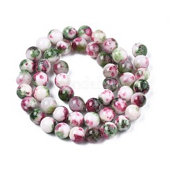Natural Dyed Persian Jade Gemstone Bead Strands&nbsp;G-R271-8mm-XP06