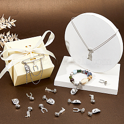18Pcs 3 Styles Alloy European Dangle Charms&nbsp;PALLOY-FH00197