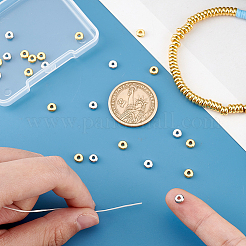 200Pcs 2 Colors Brass Spacer Beads&nbsp;KK-PH0006-56B