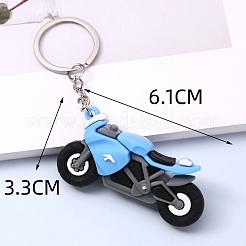 Motorcycle PVC Bag Keychain&nbsp;PW-WGC870C-02