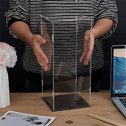 Transparent Acrylic Display Boxes&nbsp;ODIS-WH0329-95B