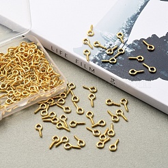 Iron Screw Eye Pin Peg Bails&nbsp;IFIN-YW0001-19G