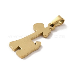PVD Vacuum Plating 304 Stainless Steel Pendants&nbsp;STAS-B053-11G