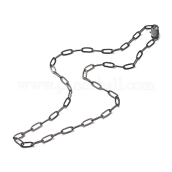 304 Stainless Steel Cable Chain Necklaces&nbsp;NJEW-JN03628-01