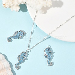 SHEGRACE Brass Synthetic Turquoise Pendants&nbsp;XGRQ5K356-839P