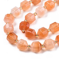 Natural Agate Beads Strands&nbsp;G-T131-79B