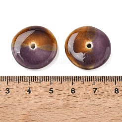 Vintage Handmade Two Tone Porcelain Beads&nbsp;PORC-NH0002-01E