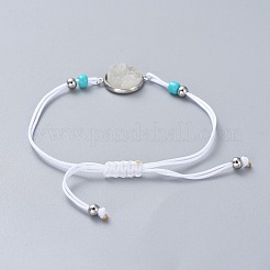 Adjustable Nylon Thread Braided Beads Bracelets&nbsp;BJEW-JB04440