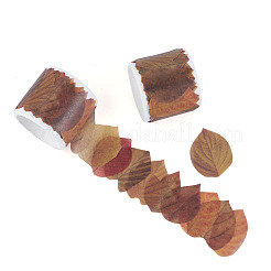 Autumn Leaf Paper Tape Stickers for Card Making&nbsp;DIY-TAC0032-23E