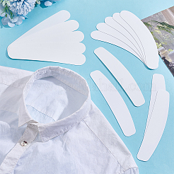 15Pcs 3 Styles Plastic Tab Collar for Clergy Shirt&nbsp;AJEW-HY0003-20