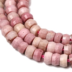 Natural Rhodonite Heishi Beads Strands&nbsp;G-A299-A15-01