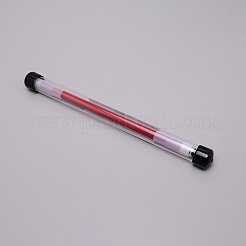 Plastic Pen with Alloy Bottom&nbsp;AJEW-WH0239-83A
