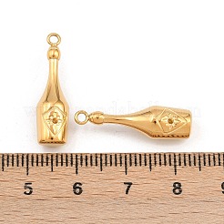 304 Stainless Steel Pendant Rhinestone Settings&nbsp;STAS-H241-36G