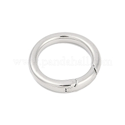 Brass Spring Gate Rings&nbsp;KK-M311-29C-P
